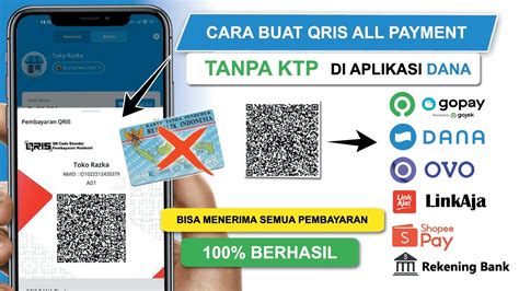 Cara Membuat QRIS DANA Buat Kode QR All Payment Terbaru YouTube