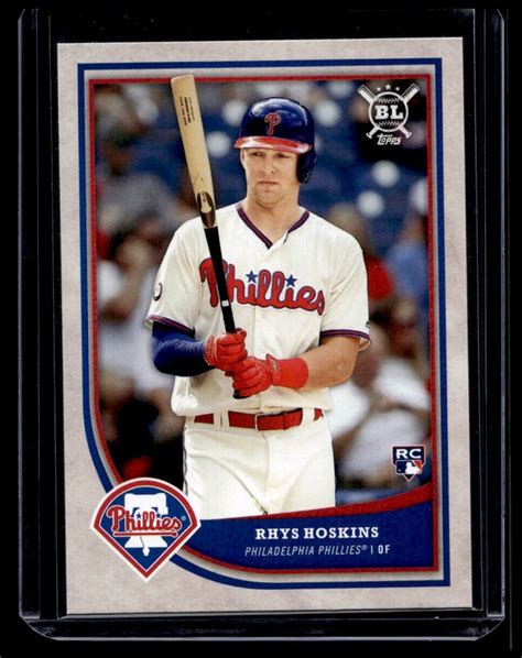 Topps Big League Rhys Hoskins Ebay