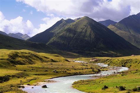 The River Tro Chu Or Cho Chu Tibet Like To See The Pictur Flickr