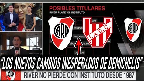 Periodistas Analizan La Insolita E Impensada Formacion De River Plate