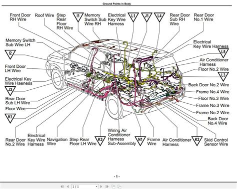 LEXUS LX570 2015 2017 3URL Wiring Diagram