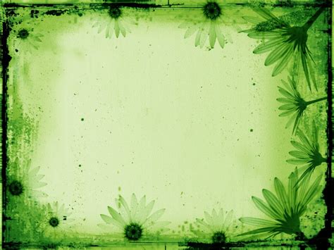 Daisies Flower Powerpoint Templates - Abstract Backgrounds