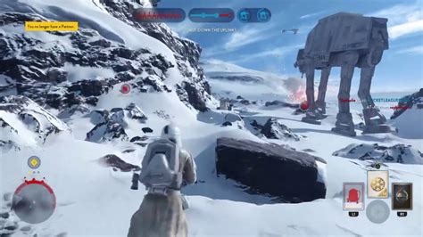 Star Wars Battlefront Walker Assault On Outpost Beta Hoth Ps No