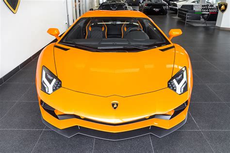 Arancio Atlas Lamborghini Aventador S LP740 4 Carpaints Co