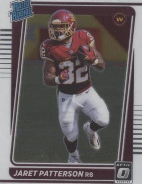 Panini Donruss Optic Rated Rookie Jaret Patterson Rc For