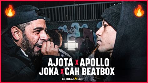 AJOTA E JOKABL X APOLLO E CAH BEATBOX 1 FASE MC BEATBOXER