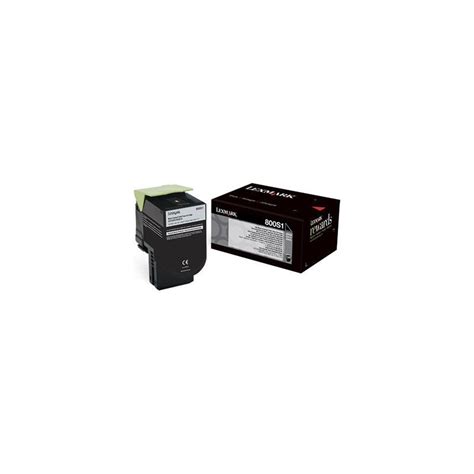 Cartus De Toner Original Lexmark E H E Black Return Program