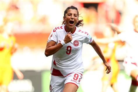 Who Is Nadia Nadim Danish Football Star Joins Itv Pundit Team For