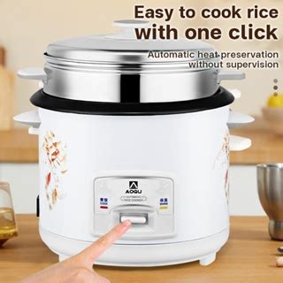 Ykeaa Rice Cookers L Small Electric Cooker Pot Noodle Cooking