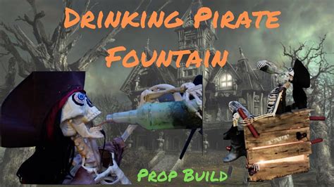 Endless Drinking Pirate Skeleton Diy Halloween Prop Build Youtube