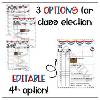 Election Day Activities - Class Election Activity | TPT