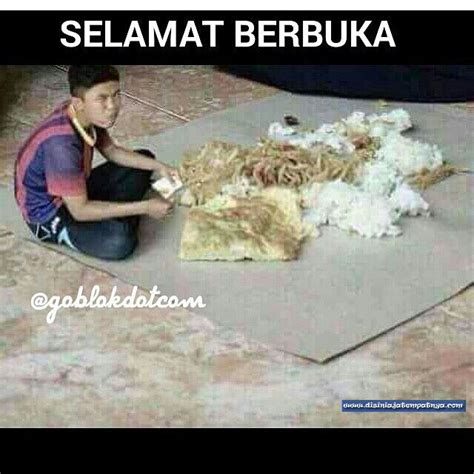 Gambar Gokil Buka Puasa Serat