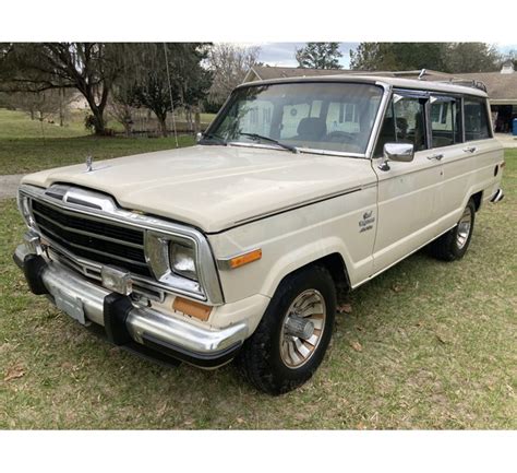 1986 Jeep Grand Wagoneer Sj 6