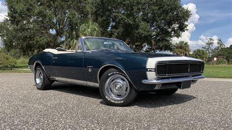 1967 Chevrolet Camaro Convertible For Sale At Auction Mecum Auctions