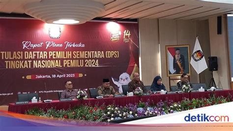 Kpu Jumlah Daftar Pemilih Sementara Pemilu 2024 Capai 205 Juta Orang