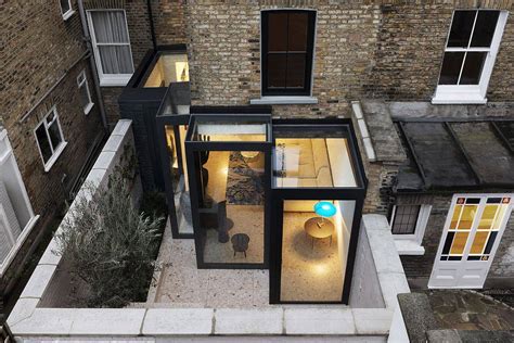 Box Style Glass Enclosures Extend A Victorian Terraced House In South