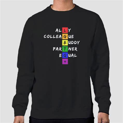 Subtle Pride Merch Ally LGBT Shirt Cheap