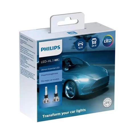 Philips Ultinon Essential H Led Car Bulbs Powerbulbs Uk