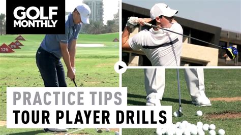 9 Tour Player Practice Drills Golf Monthly Youtube