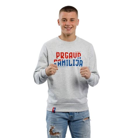 Hajduk Majica Dugi Rukav Prgava Familija Siva Hajduk Web Shop