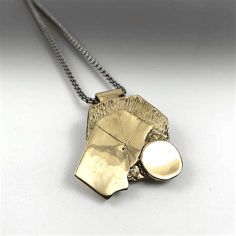 Fragment Bronze Necklace | Studio Polo Arts