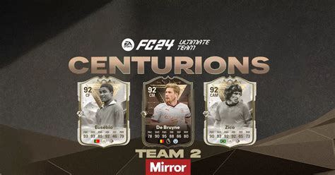 Ea Fc Centurions Team Features The Best Icons Yet And Ballon D Or