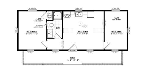 X Deluxe Lofted Barn Cabin Floor Plans Floorplans Click