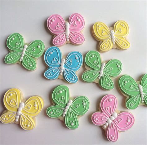 Pin By Laura Crow On Cookie Decorating Butterfly Cookies Cookie