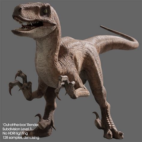 D Velociraptor Animation Raptor Turbosquid