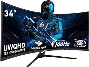 Gawfolk Inch Ultrawide Curved Hz Gaming Computer Monitor R Pc