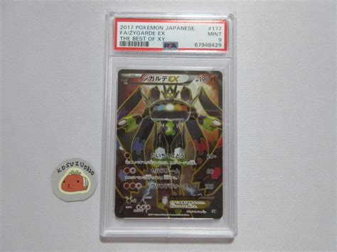 PSA9 MINT ポケモンカード ジガルデEX SR XY 177 171 鑑定済 シングルカード