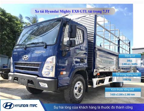 New Mighty Ex8 Xe Tải Hyundai 8t Thế Hệ Mới Từ Châu Âu