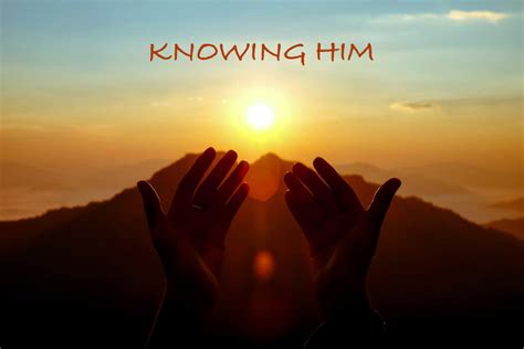 Knowing Him February 23rd 2022 Church Of God Of Exeter