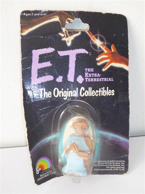 E T L Extraterrestre The Extra Terrestrial Pvc Ljn Moc En Blister