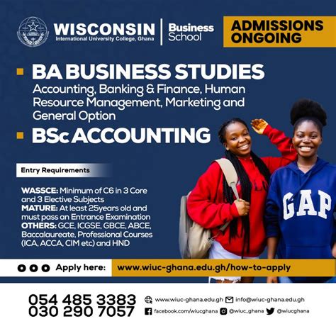 Wisconsin International University College Ghana On Linkedin Wisconsin Wiucghana Business