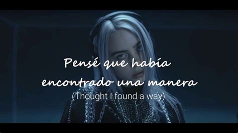 Billie Eilish Lovely Letra Espa Ol Youtube