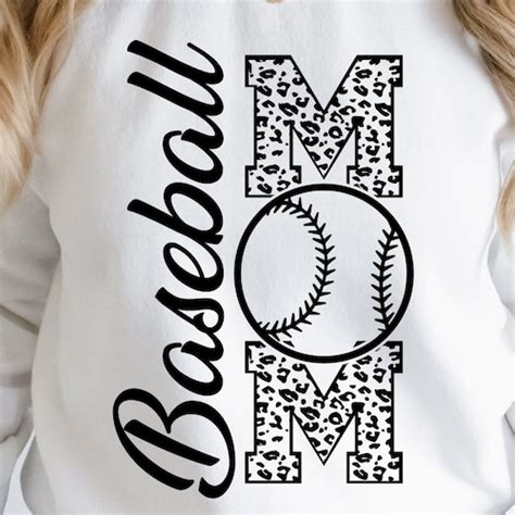 Baseball Mom Svg Baseball Mama Shirt Design Baseball Svg Etsy