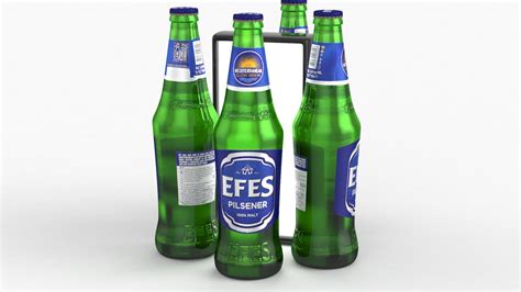 Beer Bottle Efes Pilsener Ml D Model Turbosquid