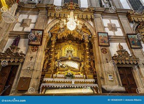 Arouca Church of the Monastery of Saint Mary Editorial Stock Image ...