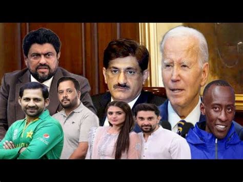 Sarfaraz Jdc Tessori Sindh University Muradalishah Cm Likely Joe Biden