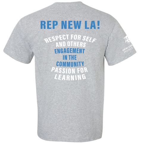 New Los Angeles Middle School T-Shirt – Faith Uniforms