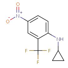 N Cyclopropyl Nitro Trifluoromethyl Aniline