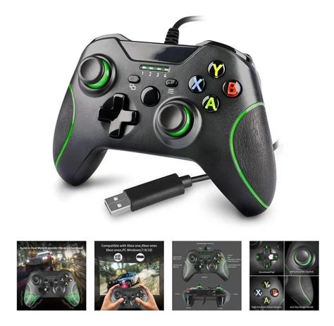 Controle Manete Joystick Xone Pc Computador Gamer Fio Kap X