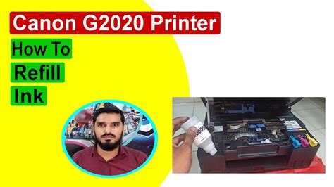 Canon Pixma G2020 Printer Ink Refill Full Video II മലയള YouTube