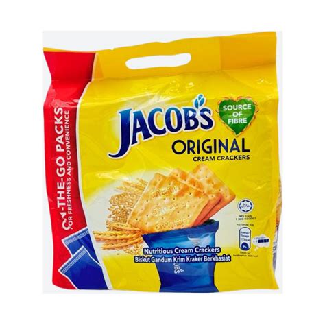 Jacob S Cream Crackers 600g Classic Crisp Goodness Cream Crackers