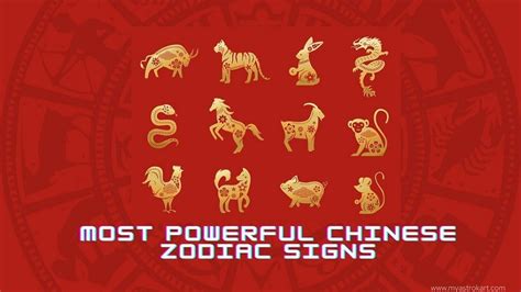 Most Powerful Chinese Zodiac Signs My Astrokart Blog