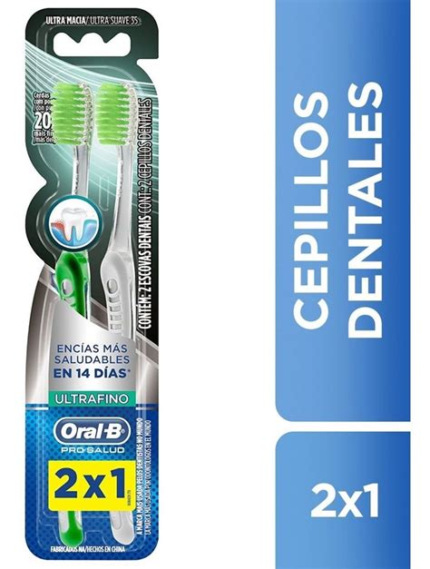 Oral B Cepillo Dental Pro Salud Ultrafino 2 X 1 Farmaplus