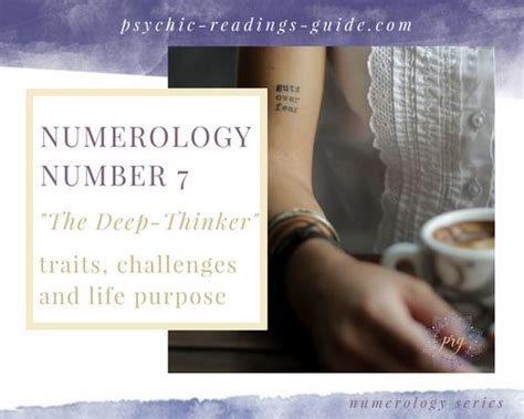 Numerology Number 7 Traits And Life Path Psychic Reading Guide