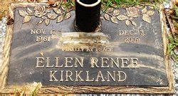 Ellen Renee Hooper Kirkland M Morial Find A Grave