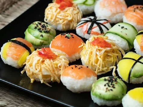 Sushi de carnaval delicioso rompecabezas en línea